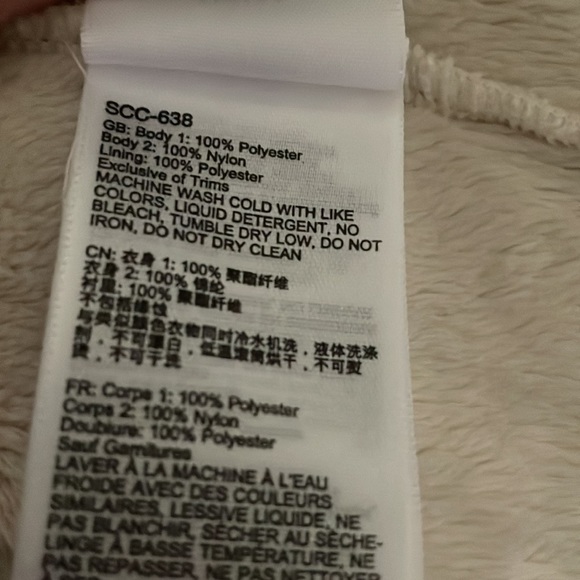 Marmot Blue and Cream Hoodie Sweatshirt - Picture 13 of 13